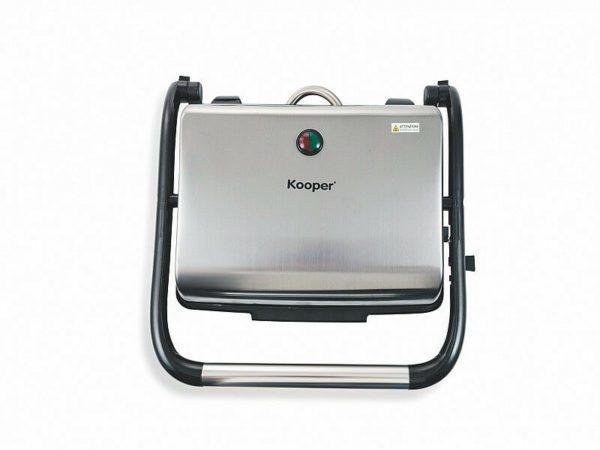 PIASTRA PANINI BISTECCHIERA ELETTRICA 1600W KOOPER POLDO GRILL ANTIADERENTE - immagine 5