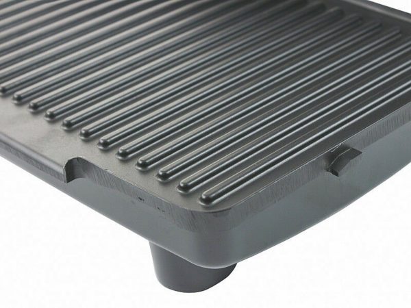 PIASTRA PANINI BISTECCHIERA ELETTRICA 1600W KOOPER POLDO GRILL ANTIADERENTE - immagine 9