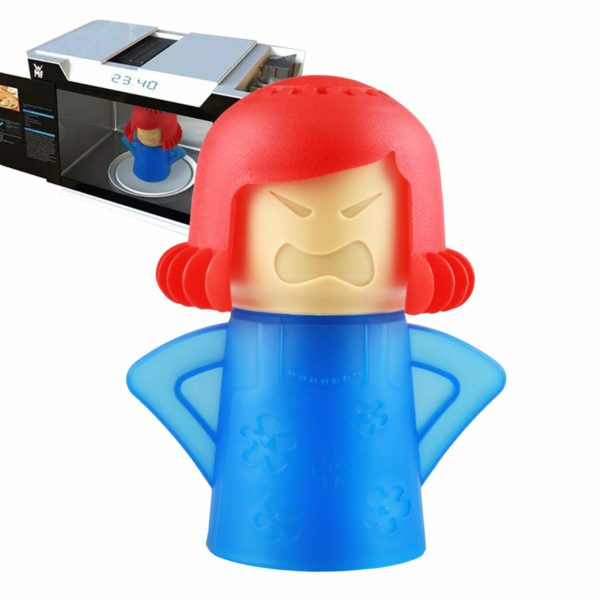 2X ANGRY MAMMA PULIZIA FORNO A MICROONDE FORNETTO SENZA DETERSIVI CUCINA FORNO - immagine 7