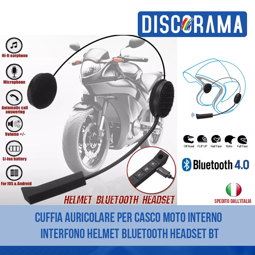 Bluetooth-MOTO-CASCO-Cuffie Intercom-CASCO RADIO-heap Cuffie wqde 