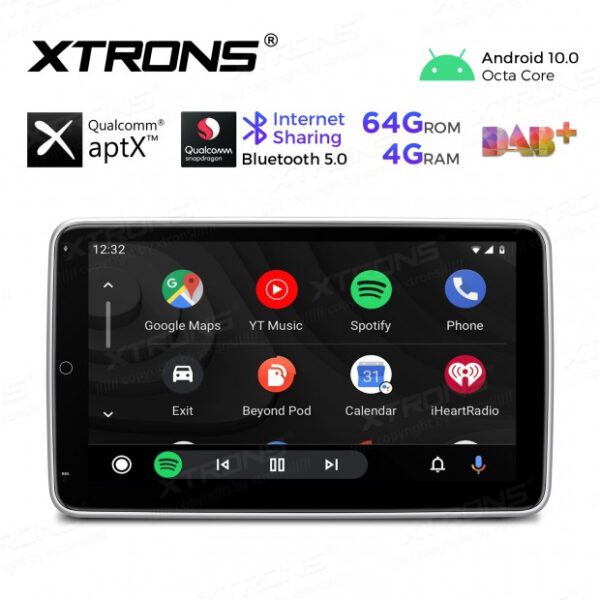 AUTORADIO ANDROID 10" TABLET STEREO AUTO 2DIN 8CORE 4GB 64GB NAVI XTRONS TIB110L - immagine 5