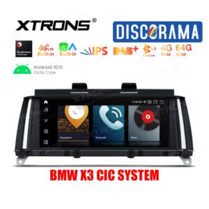 AUTORADIO ANDROID 10 STEREO AUTO BMW X3 F25 8.8" CIC 2011-2013 WIFI 4G CARPLAY