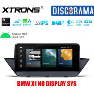 AUTORADIO ANDROID 10 STEREO AUTO BMW X1 E84 2009-2015 WIFI GPS XTRONS QCB10X1UNS