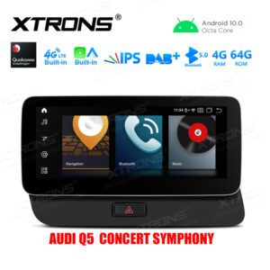 AUTORADIO ANDROID 10.25" STEREO AUTO AUDI Q5 2009-2017 COMANDI VOLANTE 4GB 64GB